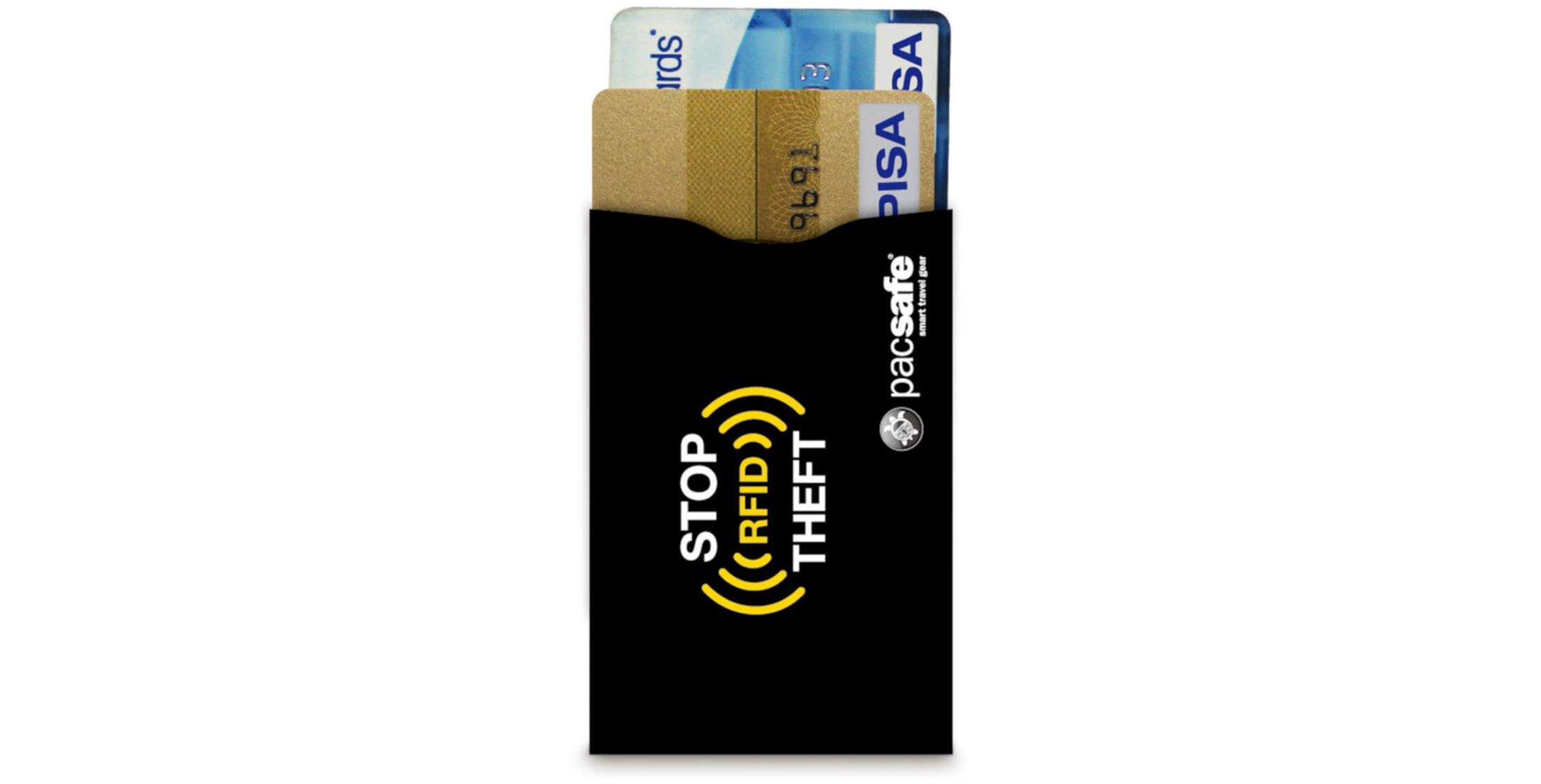 Pacsafe RFID Sleeve 25 RFIDBlocking Credit Card Sleeve 2Pack