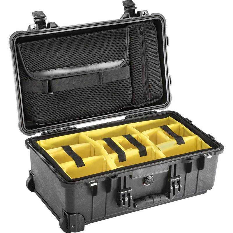 Peli 1510 Protector Case With Divider Set + Lid Organiser-2