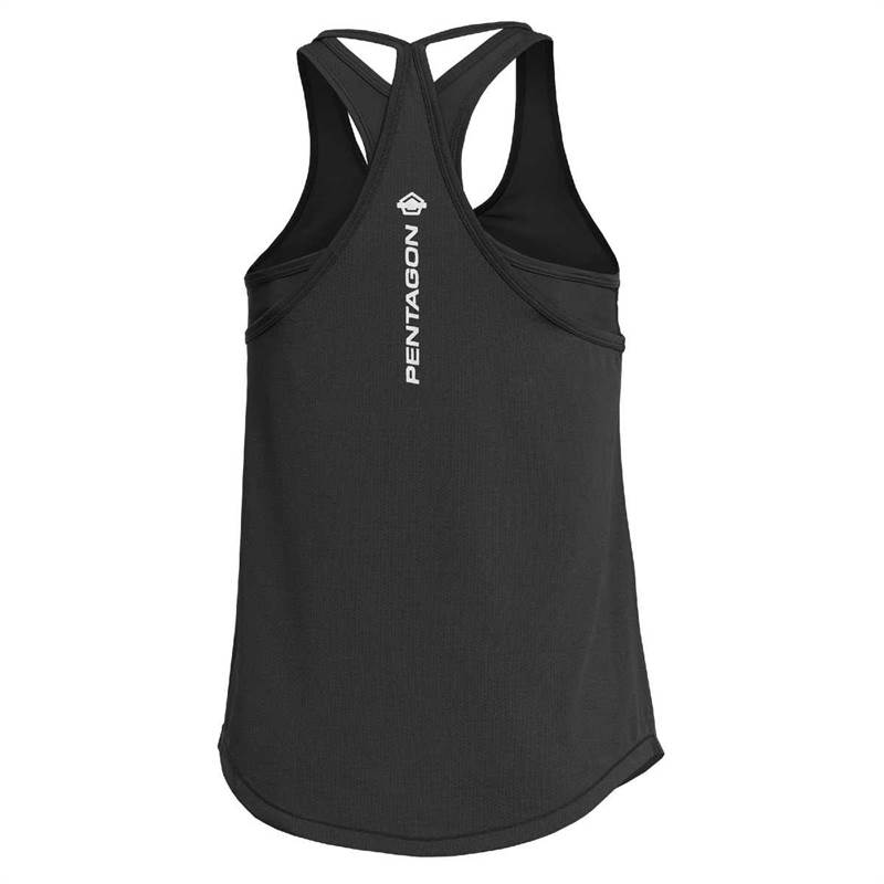 Pentagon Women Athletic Mesh Tank Top-2