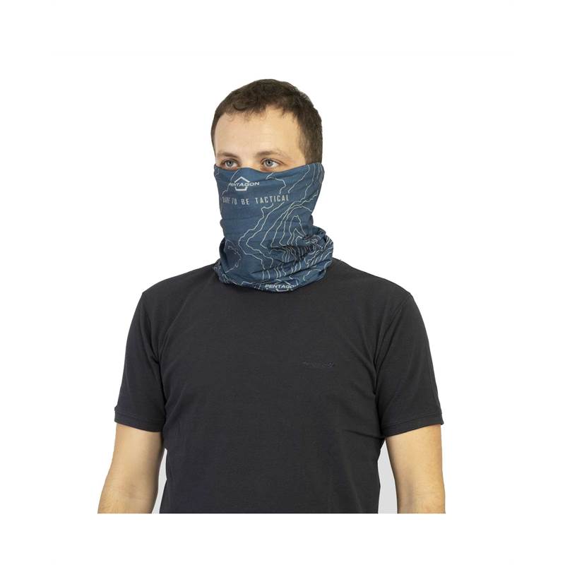 Pentagon Skiron Neck Gaiter Topographic Map-4