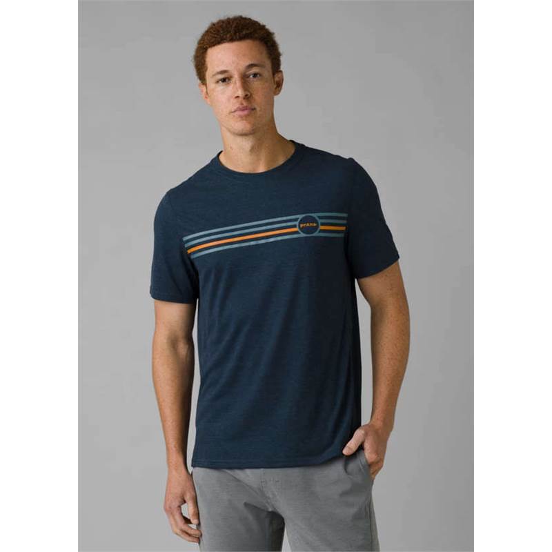 Prana Mens Prospect Heights Graphic SS Top-5