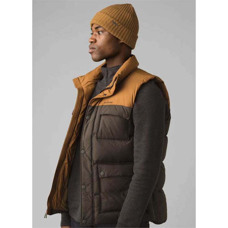 Prana Mens Red Slate Vest-2