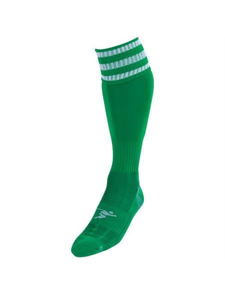 Precision Junior 3 Stripe Pro Football Socks
