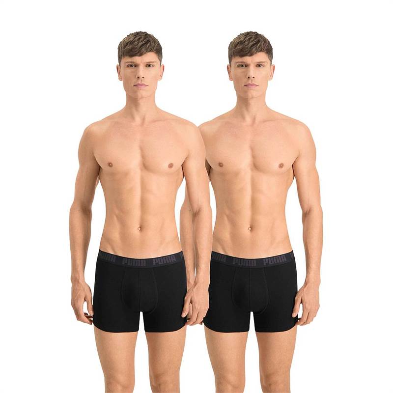 Puma Mens Basic Boxer (Pack of 2)-2