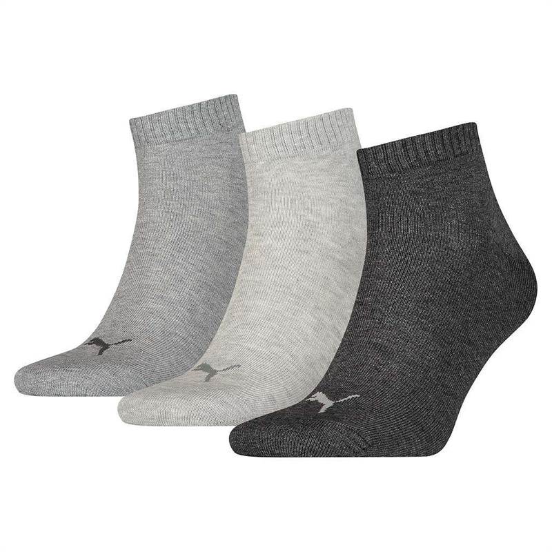 Puma Quarter Training Socks - 3 Pairs-3
