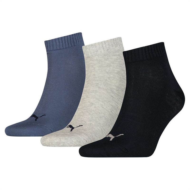 Puma Quarter Training Socks - 3 Pairs-5