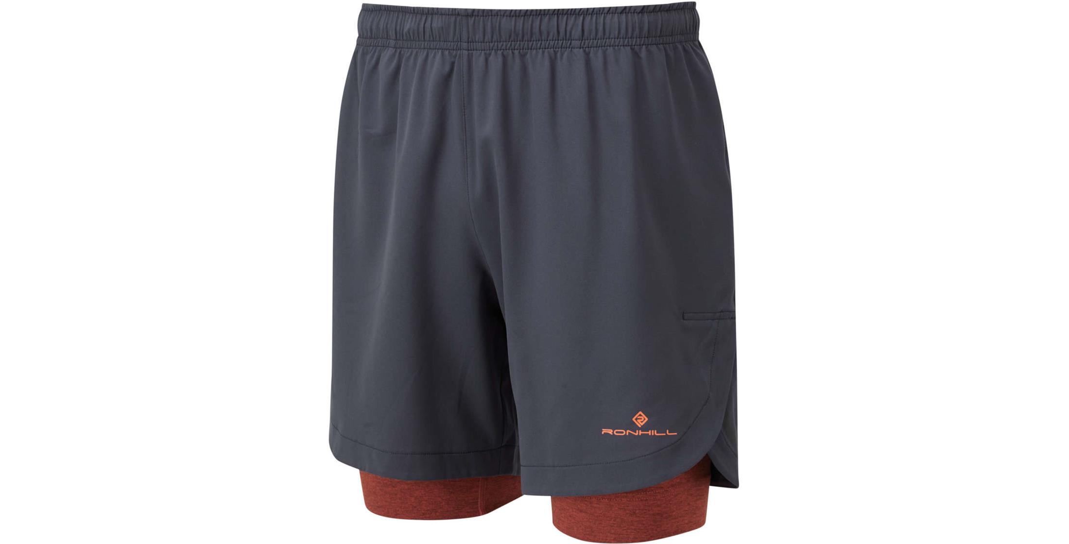 ronhill men's infinity marathon twin shorts