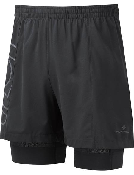 Ronhill Mens Tech Marathon Twin Shorts