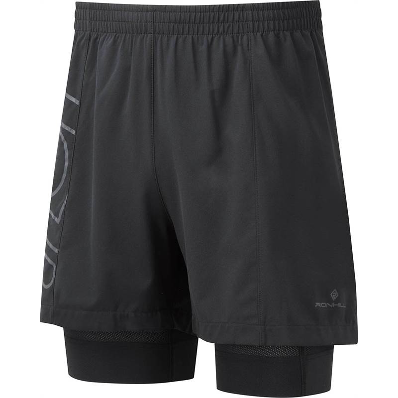 Ronhill Mens Tech Marathon Twin Shorts-1