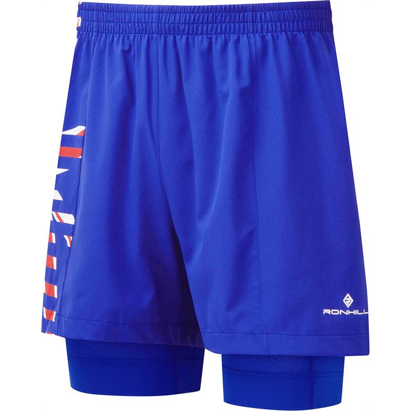 Ronhill Mens Tech Marathon Twin Shorts-3