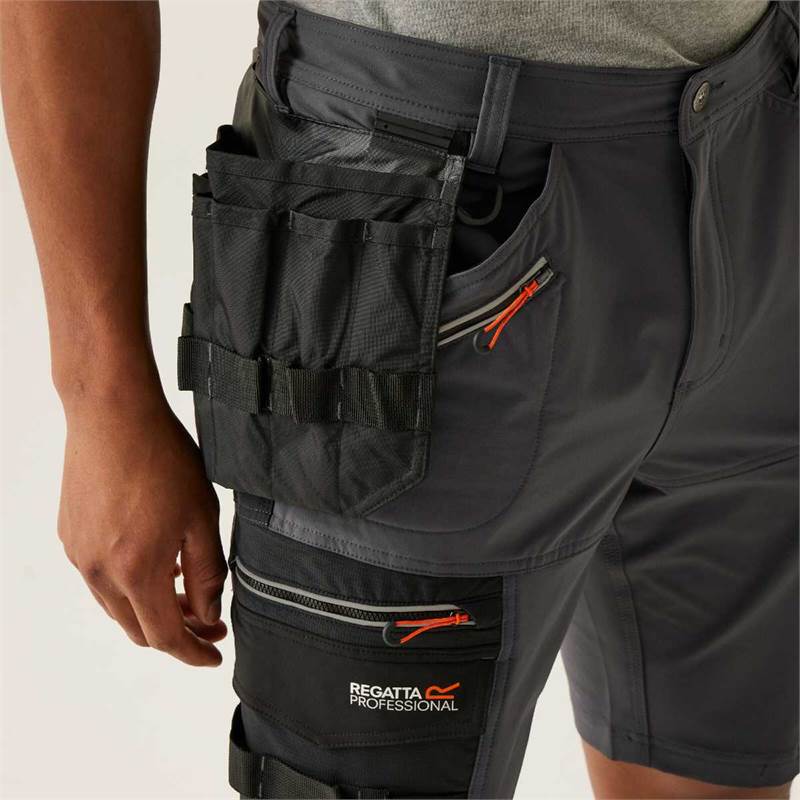 Regatta Professional Mens TT Infiltrate Stretch Short w/ Detachable Holsters-5