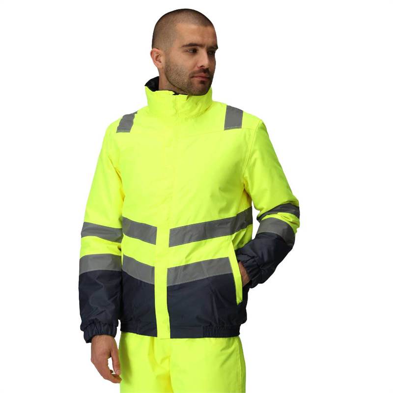 Regatta Professional Mens Hi-Vis Bomber Jacket-3