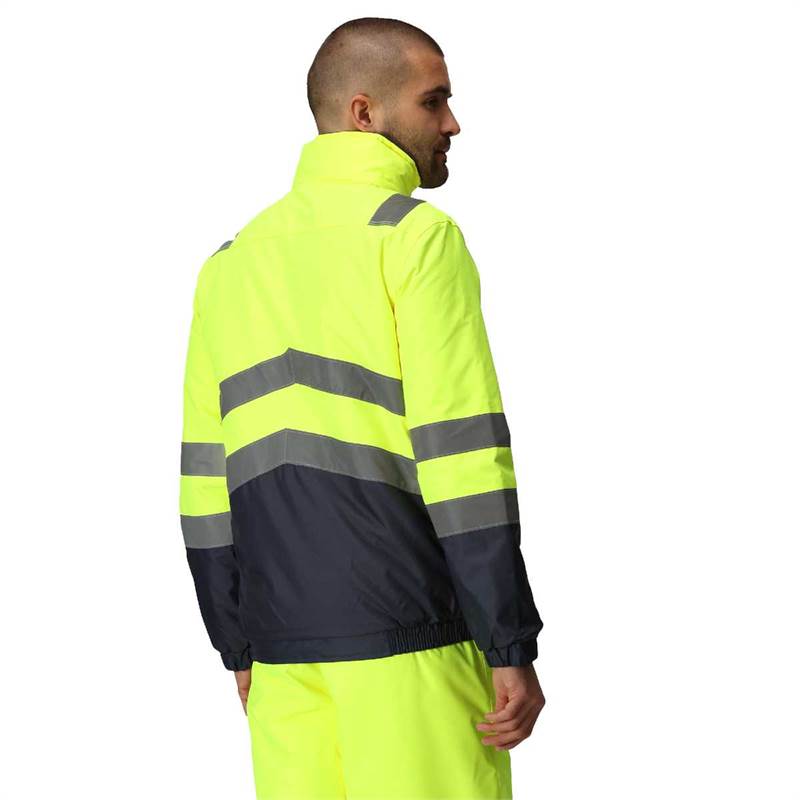 Regatta Professional Mens Hi-Vis Bomber Jacket-4