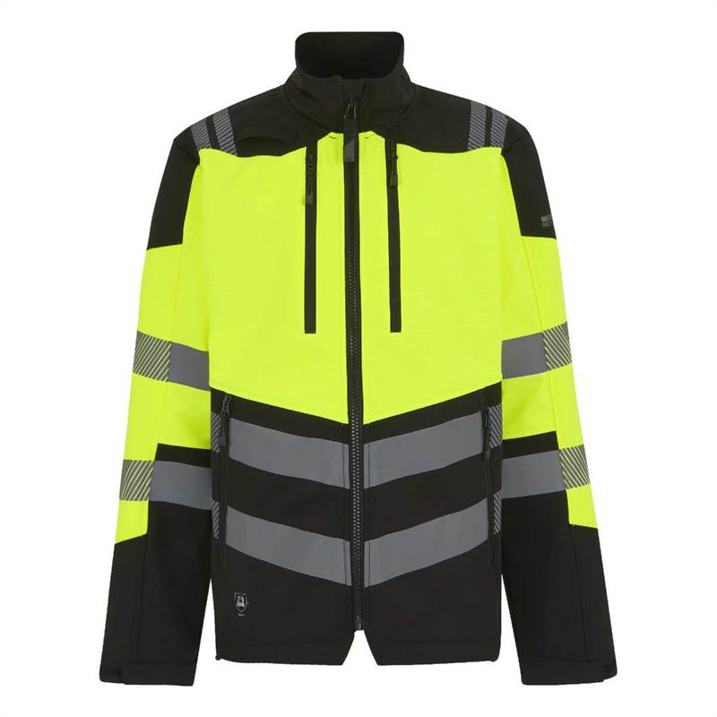 Regatta Professional Mens Hi-Vis X-PRO 3-Layer Softshell Jacket (Class 2)-1