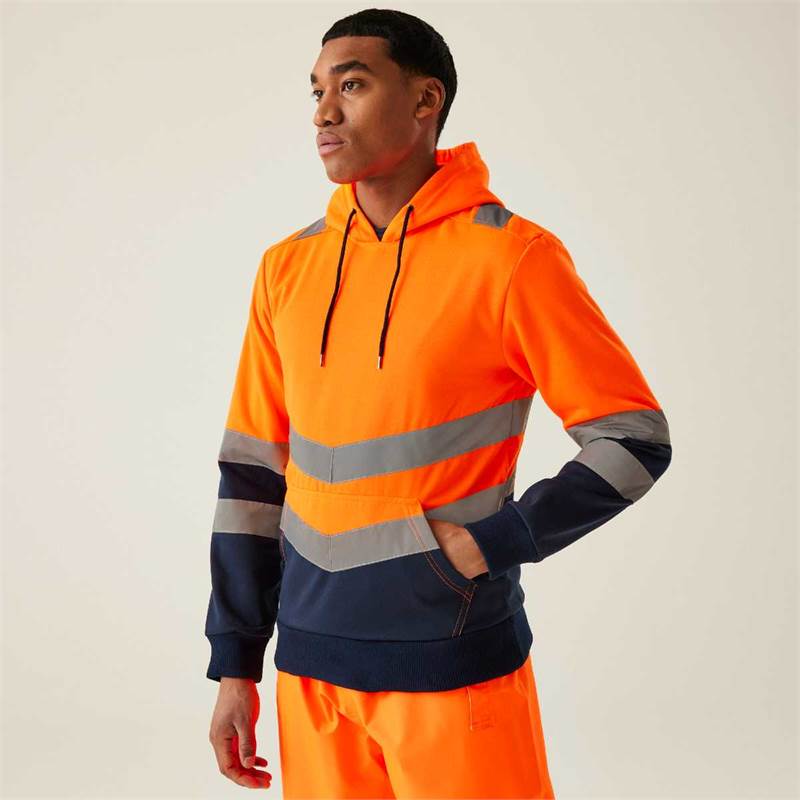 Regatta Professional Hi-Vis Pro Overhead Hoodie-5