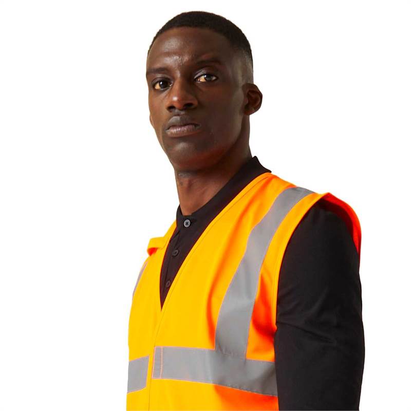 Regatta Professional Mens Hi-Vis Supervisor Vest-3
