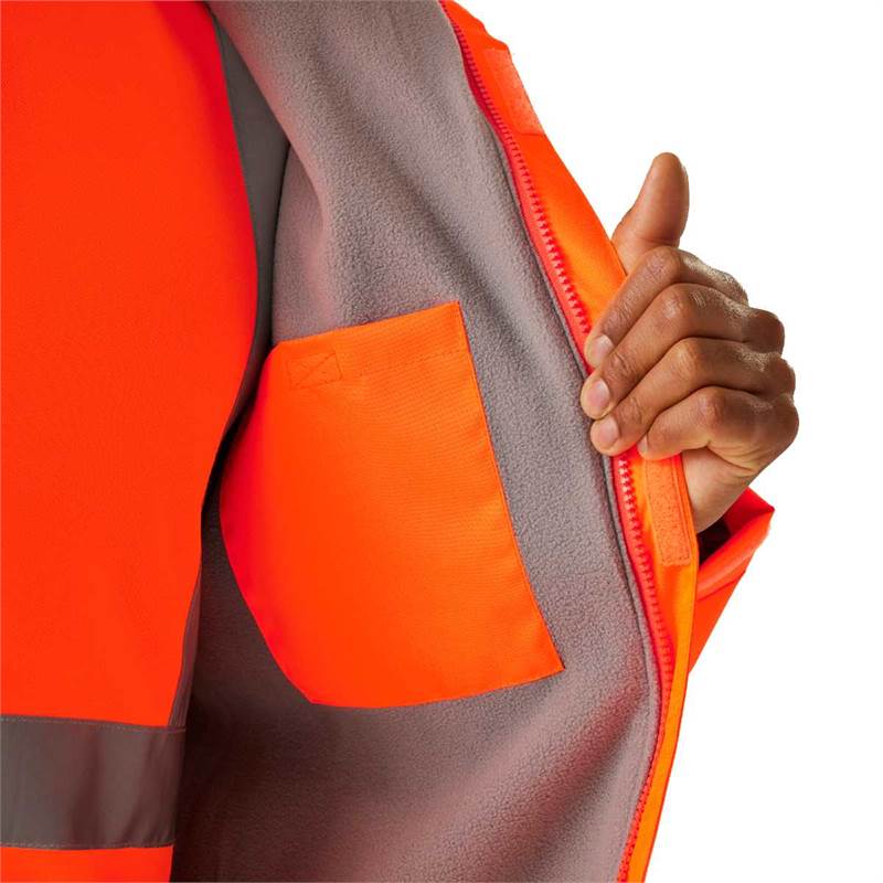 Regatta Professional Mens Hi-Vis Pro Contract Dover Jacket-4