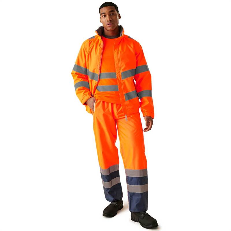 Regatta Professional Mens Hi-Vis Pro Contract Dover Jacket-5