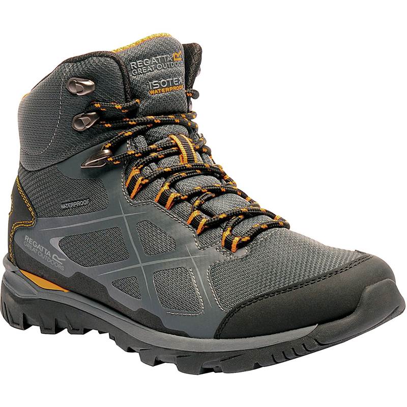 Regatta Mens Kota Mid Waterproof Walking Boots-4
