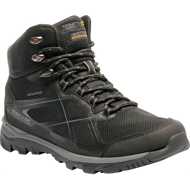 Regatta Mens Kota Mid Waterproof Walking Boots-5
