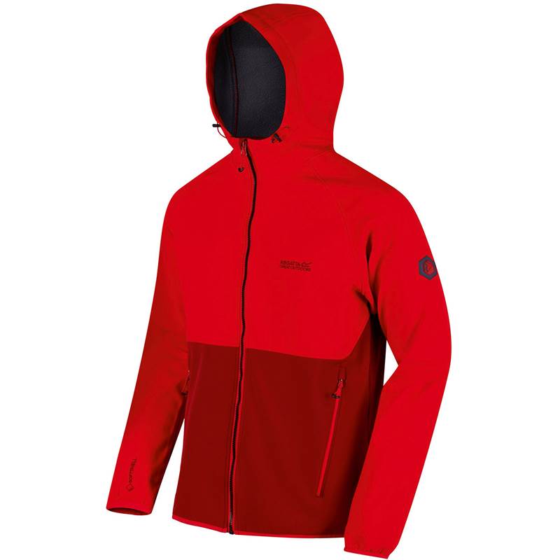 Regatta Mens Arec II Hooded Softshell Jacket-1