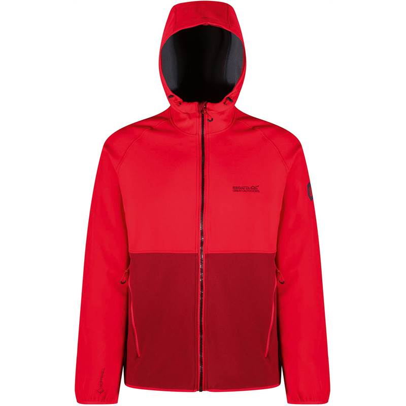 Regatta Mens Arec II Hooded Softshell Jacket-3