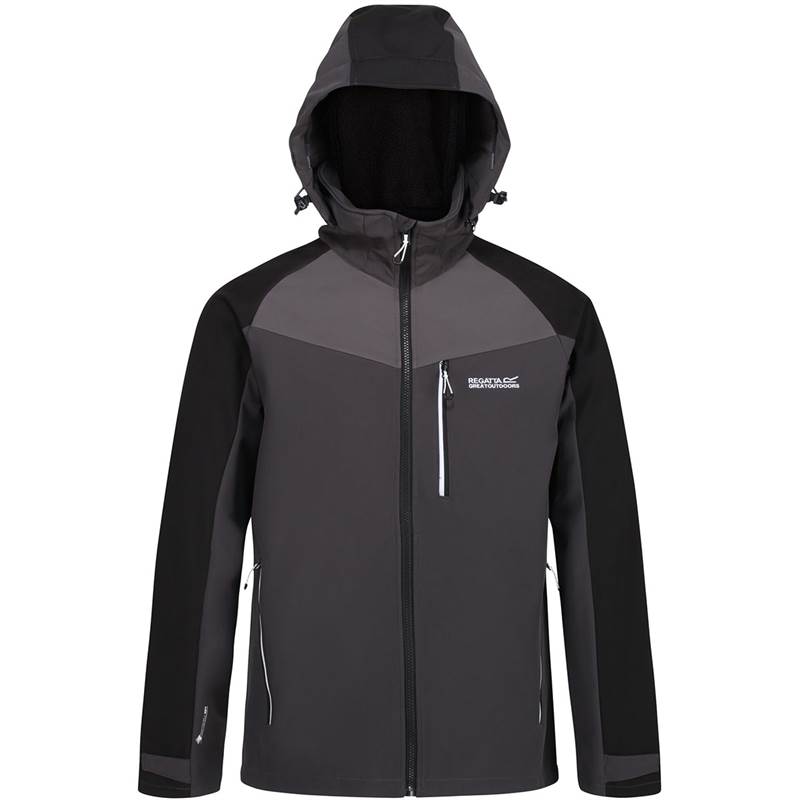 Regatta Mens Hewitts VI Softshell Waterproof Jacket-1