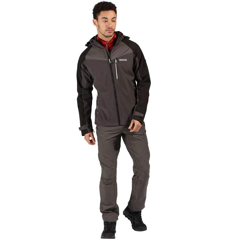 Regatta Mens Hewitts VI Softshell Waterproof Jacket-5