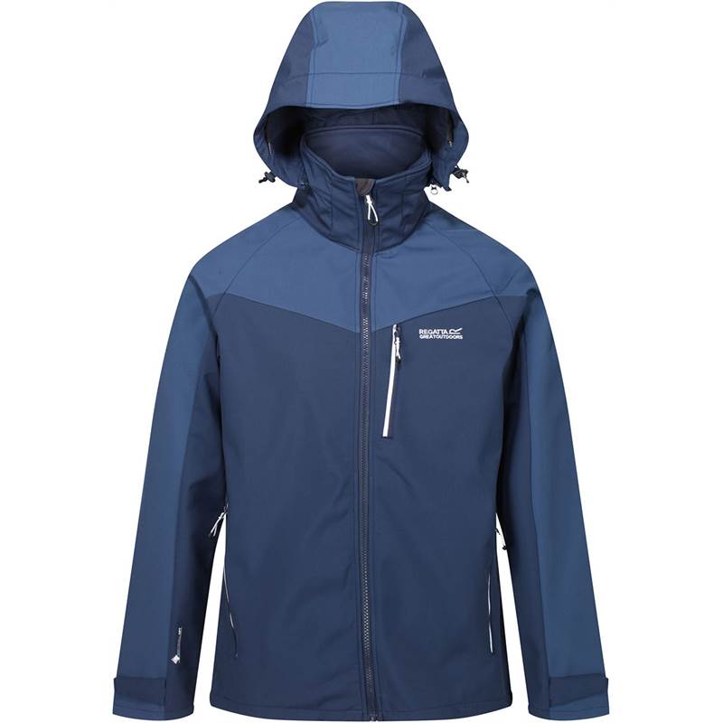 Regatta Mens Hewitts VI Softshell Waterproof Jacket-1