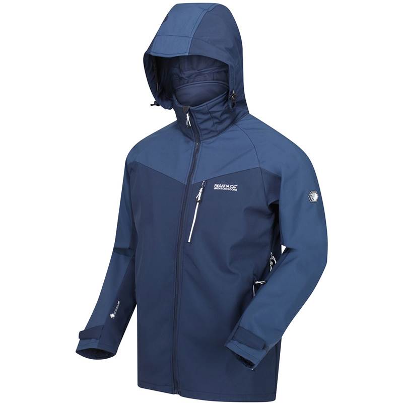 Regatta Mens Hewitts VI Softshell Waterproof Jacket-4