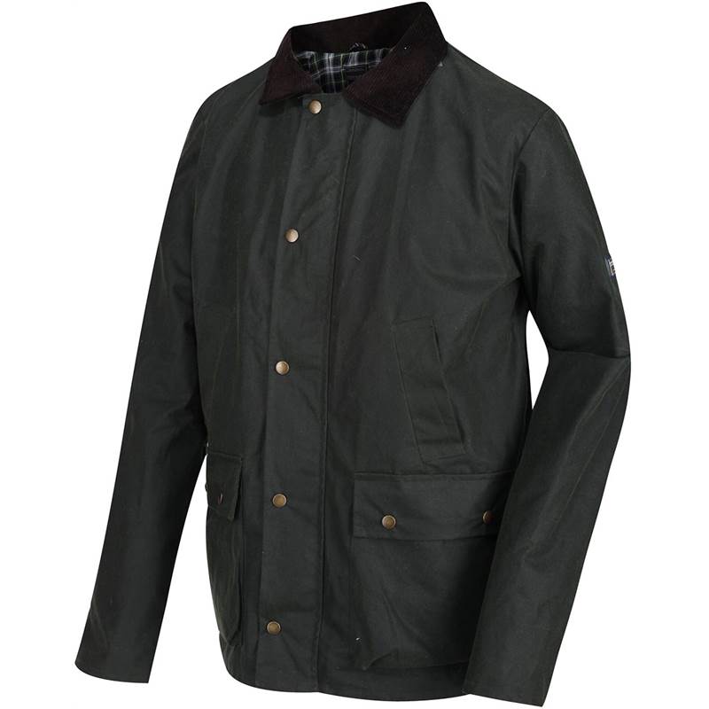 Regatta Mens Country Wax Jacket-2