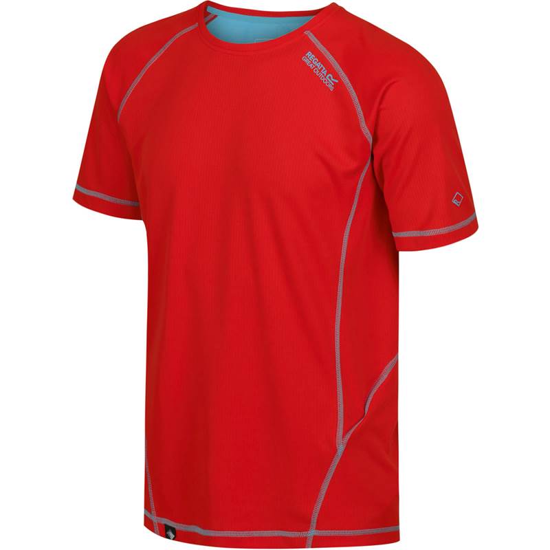 Regatta Mens Virda II Lightweight T-Shirt Baselayer-4