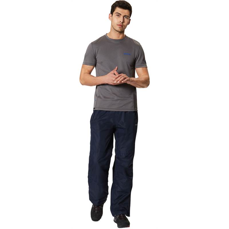 Regatta Mens Chandler III Waterproof Overtrousers - Regular Leg-4