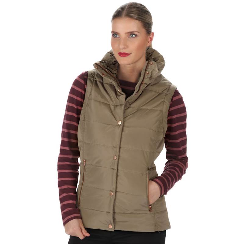 Regatta Womens Wynne High Shine Insulated Puffer Gilet-3