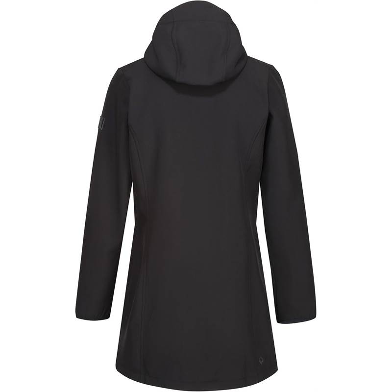 Regatta Womens Alerie Longline Hooded Softshell Jacket-3