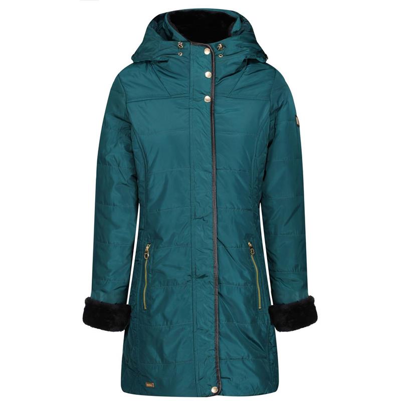Regatta Womens Patchouli Quilted Long Hooded Jacket