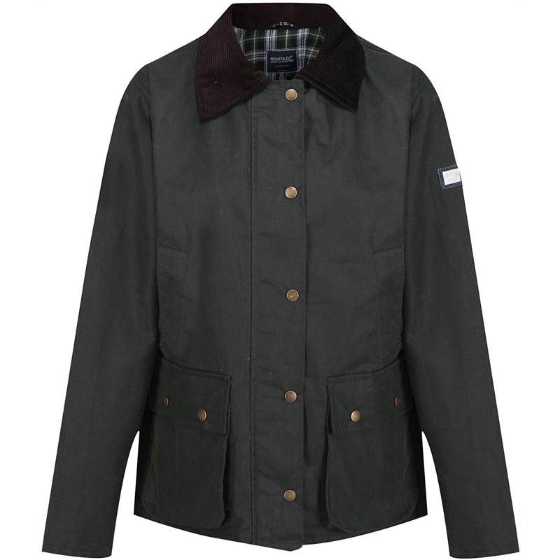 Regatta Womens Lady Country Wax Jacket-1