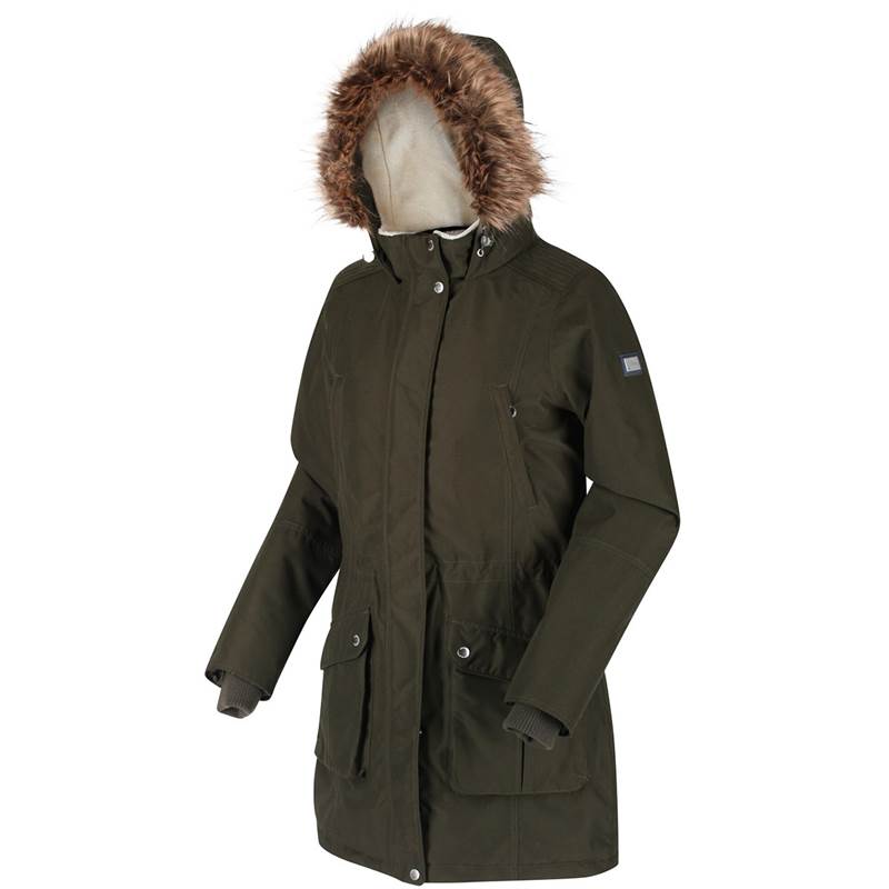 Regatta Womens Sefarina Insulated Waterproof Hooded Parka-3