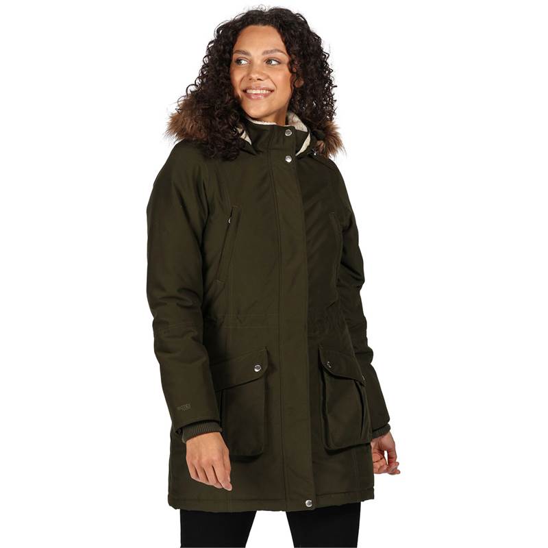 Regatta Womens Sefarina Insulated Waterproof Hooded Parka-5