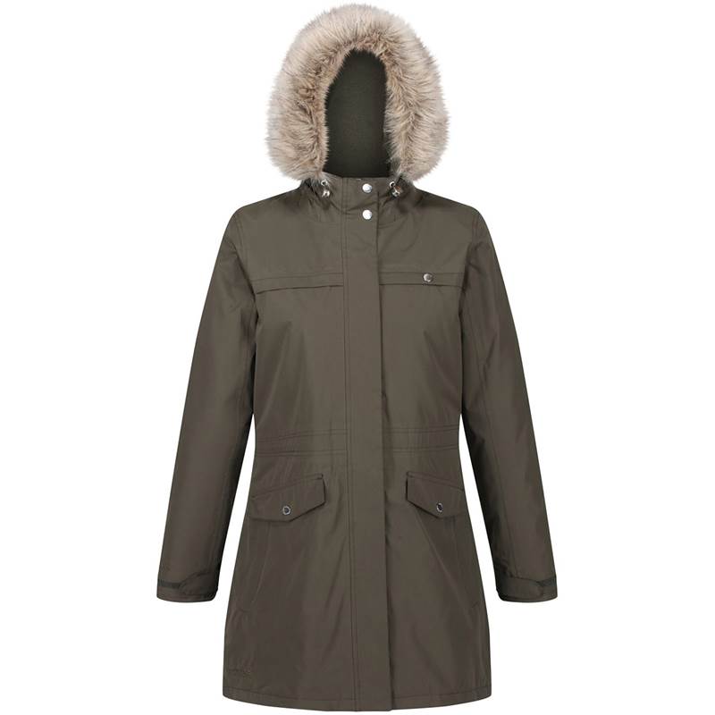 Regatta Womens Serleena II Insulated Waterproof Hooded Parka-1