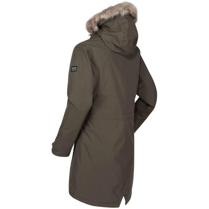 Regatta Womens Serleena II Insulated Waterproof Hooded Parka-2