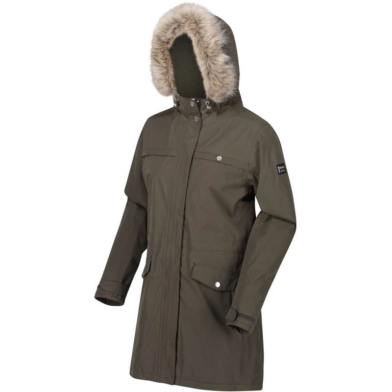 Regatta Womens Serleena II Insulated Waterproof Hooded Parka-3