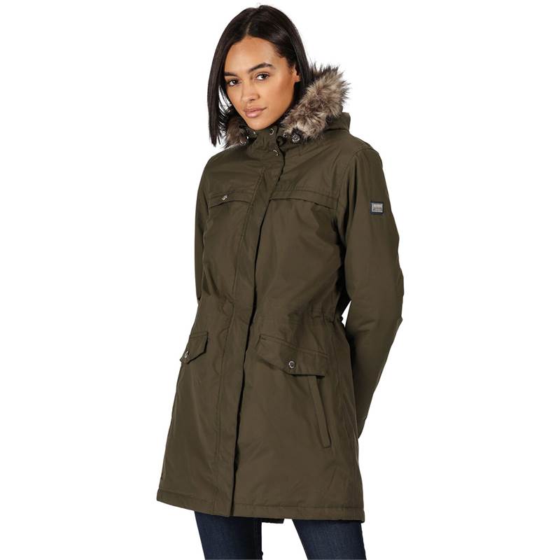 Regatta Womens Serleena II Insulated Waterproof Hooded Parka-5
