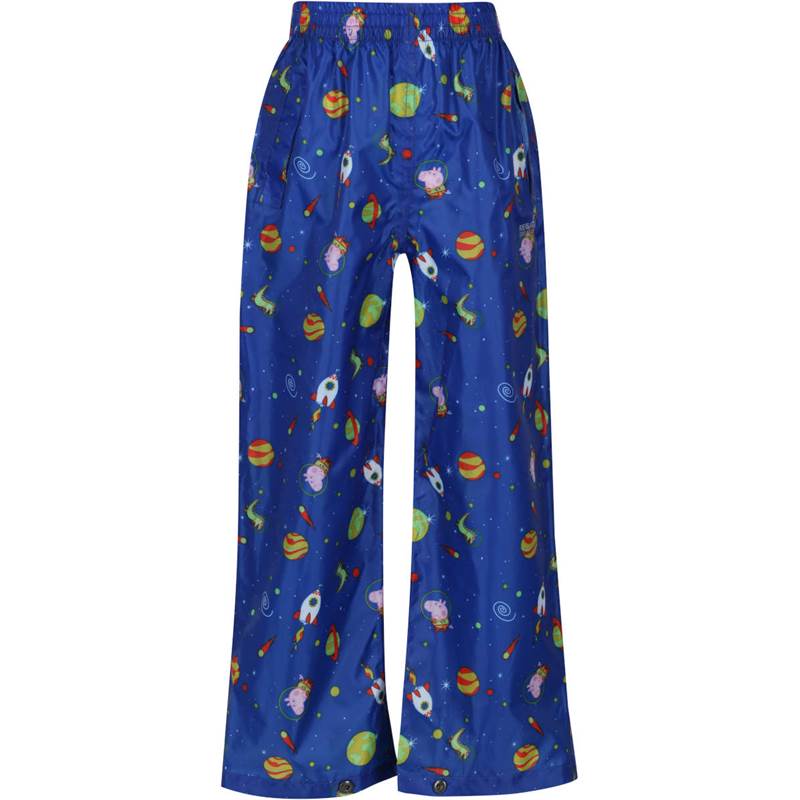 Regatta Kids Peppa Pig Waterproof Pack-It OverTrousers-1