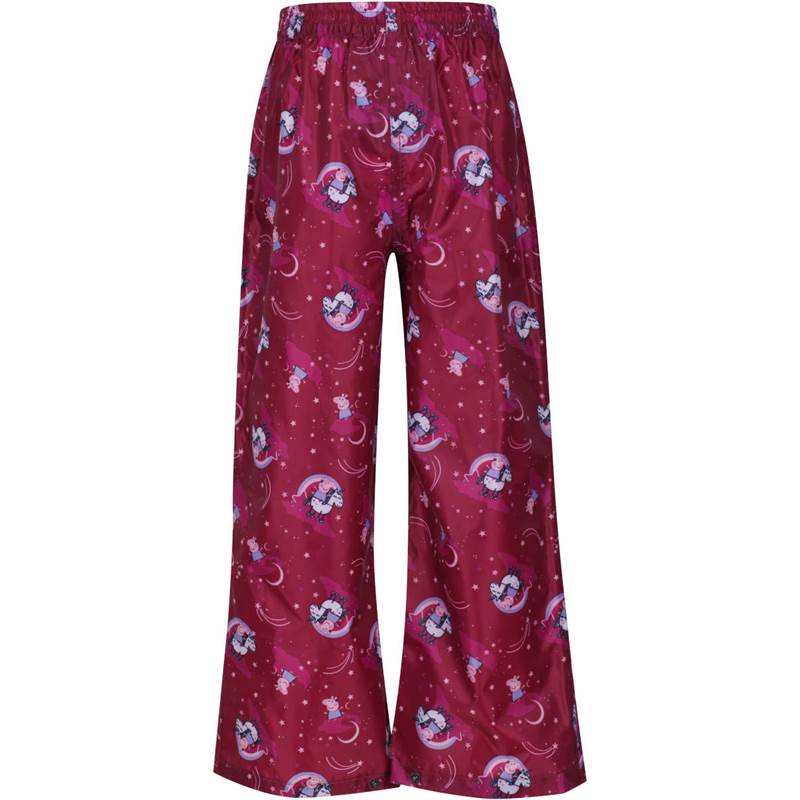 Regatta Kids Peppa Pig Waterproof Pack-It OverTrousers-5