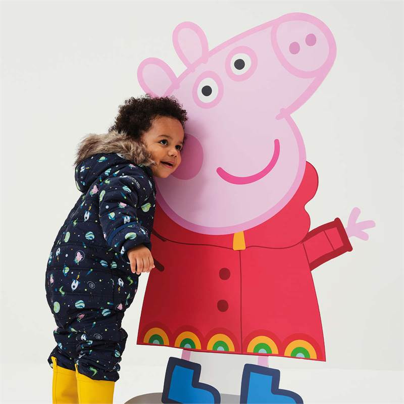 Regatta Kids Peppa Pig Insulated Puddle Suit-5