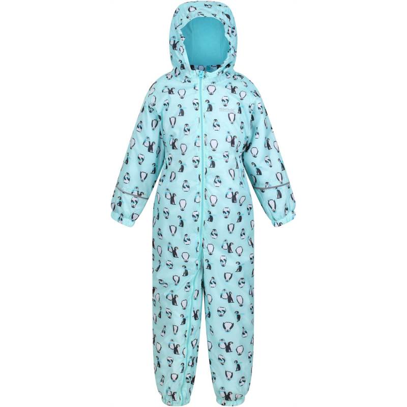 Regatta Kids Printed Splat II Waterproof Puddle Suit-1