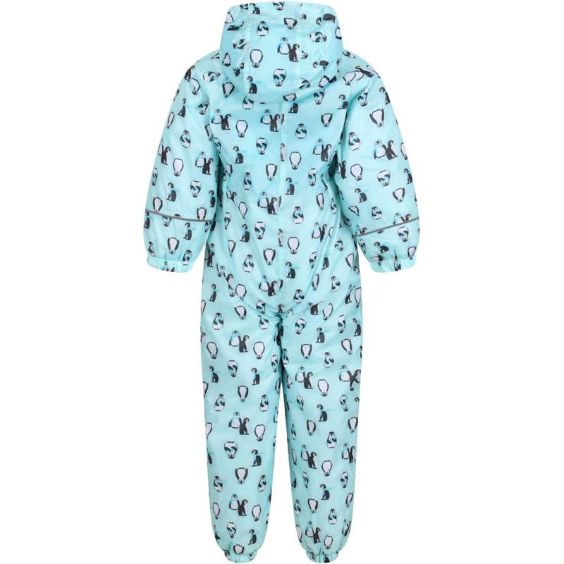 Regatta Kids Printed Splat II Waterproof Puddle Suit-2
