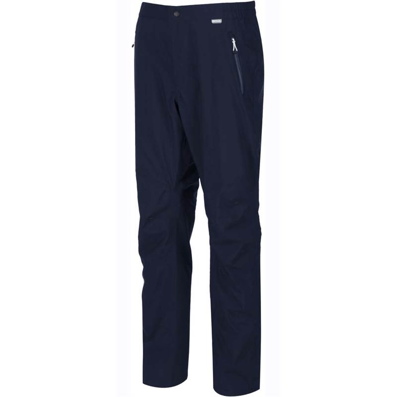 Regatta Mens Highton Stretch Waterproof Overtrousers - Long-2