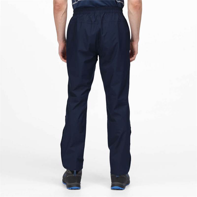 Regatta Mens Highton Stretch Waterproof Overtrousers - Long-5